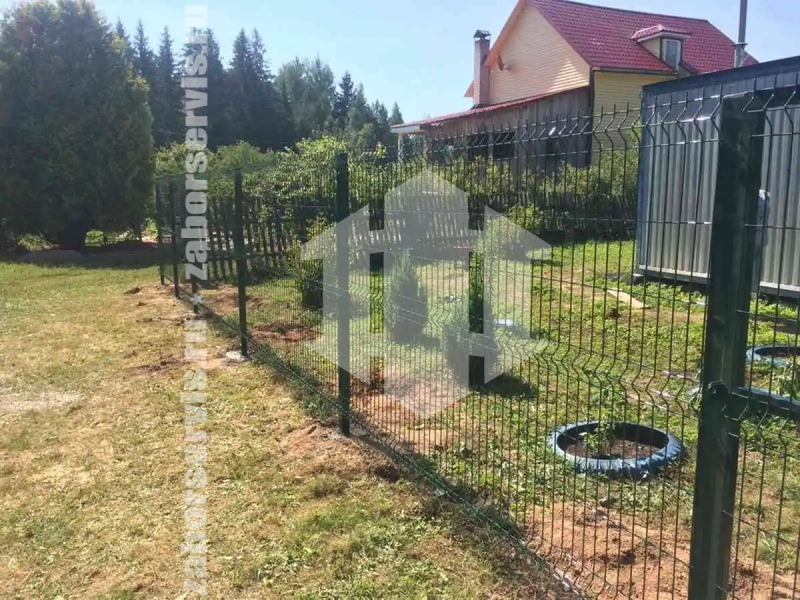 3D заборы для частного дома 60 метров 4 мм