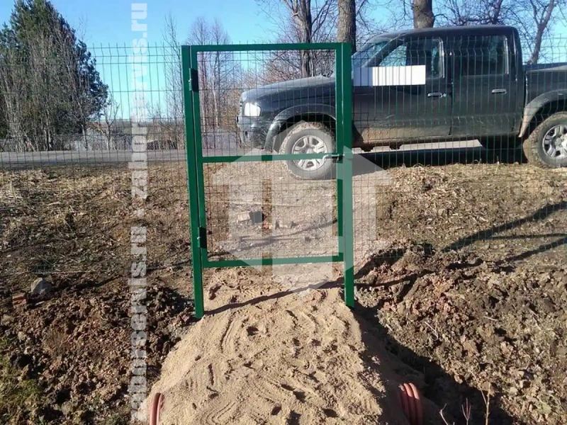 3D забор 138 метров зеленый 5мм