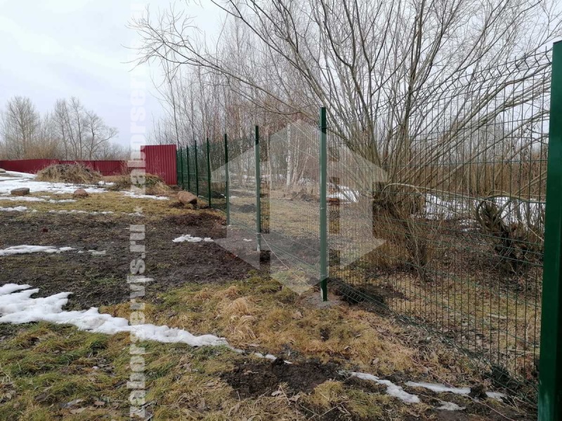 3D забор 155 метров 6мм пример 2 4мм