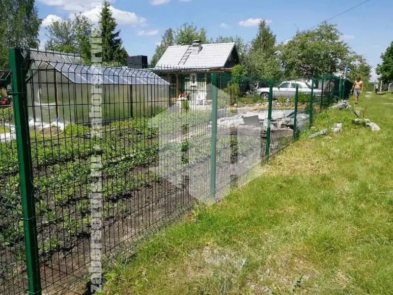 Забор из сетки гиттер 65 метров